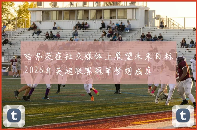 哈弗茨在社交媒体上展望未来目标2026年英超联赛冠军梦想成真